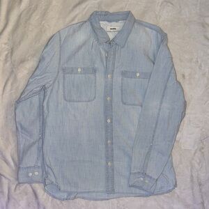 Men's Buck Mason Blue Denim Shirt